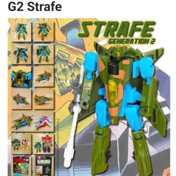 Transformer G 1995 Cyberjet & 1983 Robotech Scott Bernard Action Figurine - Picture 7 of 7